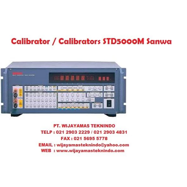 Calibrator／Calibrators STD5000M Sanwa
