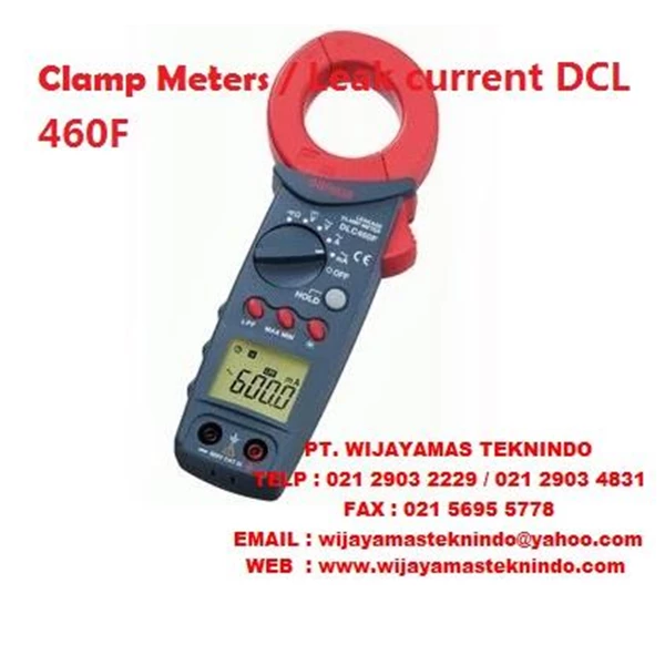 Clamp Meters／Leak current DCL-460F Sanwa