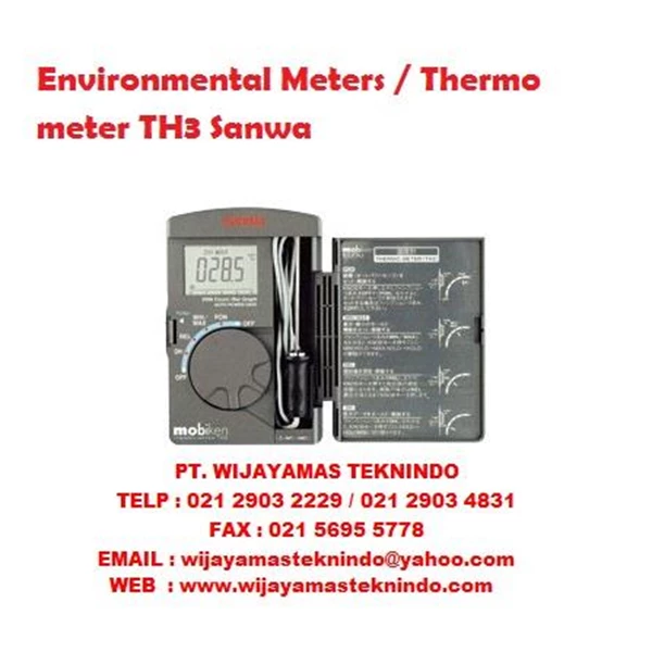 Environmental Meters／Thermo meter TH3 Sanwa 