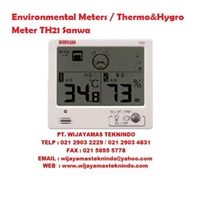 Environmental Meters／Thermo&Hygro Meter TH21 Sanwa