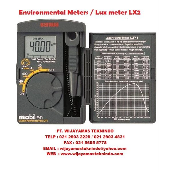 Environmental Meters／Lux meter LX2 Sanwa