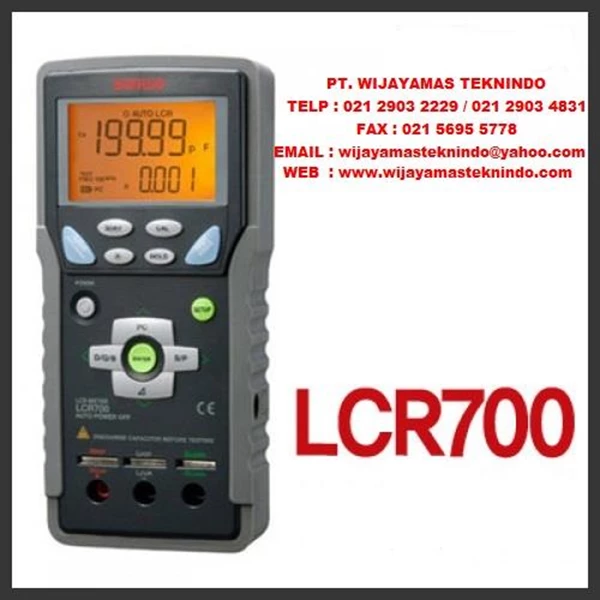 LCR Meters／Handy type LCR meter LCR700 Sanwa