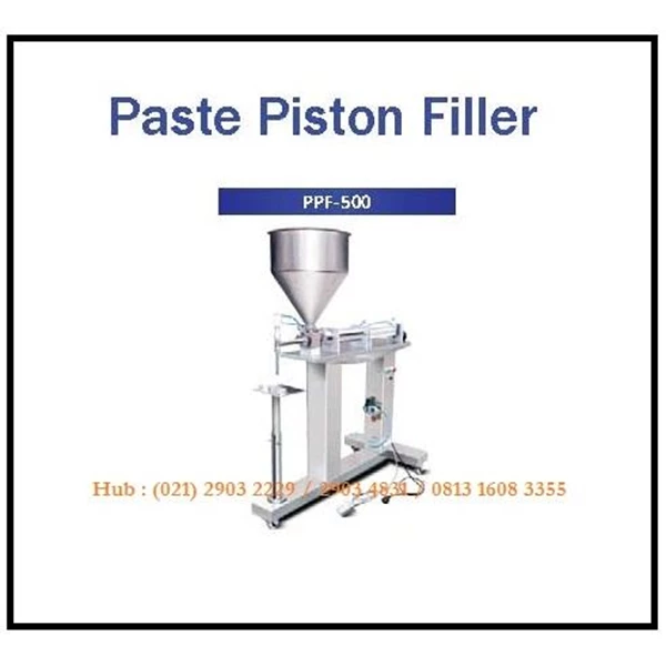 Mesin Pengisi Cairan Pasta PPF-500 Paste Piston Filler Mesin Pengisian
