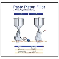 Paste Liquid Filling Machine A-02 / A03 Paste Piston Filler Filling Machine