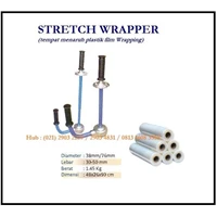 Tempat Menaruh Plastik Wrapping /  Menyimpan Plastik Hand Stretch Wrapper PP-E610 Mesin Segel dan Pengikat