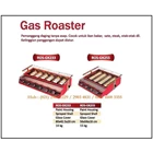 Pemanggang Daging Ayam /Gas Roaster ROS-GK233 /ROS-GK255 Mesin Makanan dan Minuman Cepat Saji 1