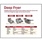 Alat Penggorengan / Deep Fryer FRY-EZL1 /FRY-EZL2 / FRY-E61M Mesin Makanan dan Minuman Cepat Saji 1