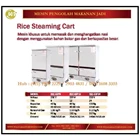 Mesi Penanak Nasi / Menghangatkan Nasi / Rice Steaming Cart RSC-GZF8 /RSC-GZF12/RSC-GZF24 1