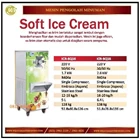 Mesin Pembuat Es Krim / Soft Ice Cream ICR-BQ16 & ICR-BQ18  1