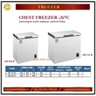 Mesin Pembeku / Lemari Pendingin Chest Freezer -26 1