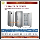 Mesin Pembeku Es / Upright Freezer GF-20 / GF-24 1