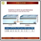 Pendingin / Penyimpan Es Krim / Sliding Curve Glass Freezer SD-500BY / SD-700BY Mesin Makanan dan Minuman Cepat Saji 1