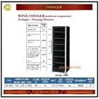 Lemari Pendingin Minuman / Wine Cooler Multizone Temperature W-185  1