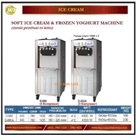 Mesin Pembuat Es Krim / Soft Ice Cream D-880 (3 Compressors) / D-880A (3 Compressors) 