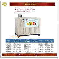 Mesin Es Lolly / Ice Lolly Machine PBZ-02 /PBZ-04/ PBZ-06/ PBZ-10 / PBZ-18 Mesin Pembuat Es Krim