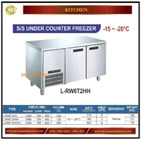 Lemari Pendingin / SS Under Counter Freezer L-RW6T2HH / L-RW6T3HHH / L-RW6T4HHHH Mesin Makanan dan Minuman Cepat Saji