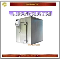 Plug -In Cold Room / Ruangan Berpendingin atau  Pembeku Mesin di Dalam Mesin Sirkulasi dan Pendingin
