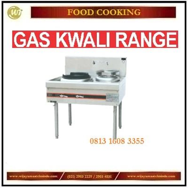 Gas Kwali Range / Kompor Komercial di Restoran CS-9080 / CS-1480 / CS-1880 Mesin Penggorengan