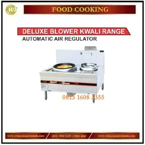 Deluxe Blower Kwali Range/ Mesin Penggorengan DBR-48 / DBR-48/96 Mesin Penggorengan