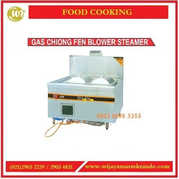 Mesin Pengukus / Gas Chiong Fen Blower Steamer CS-1211 Mesin Penghangat Makanan