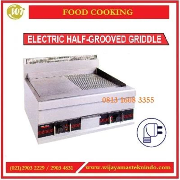 Mesin Pemanggang / Electric Half-Grooved Griddle HEG-852 Mesin Pemanggang