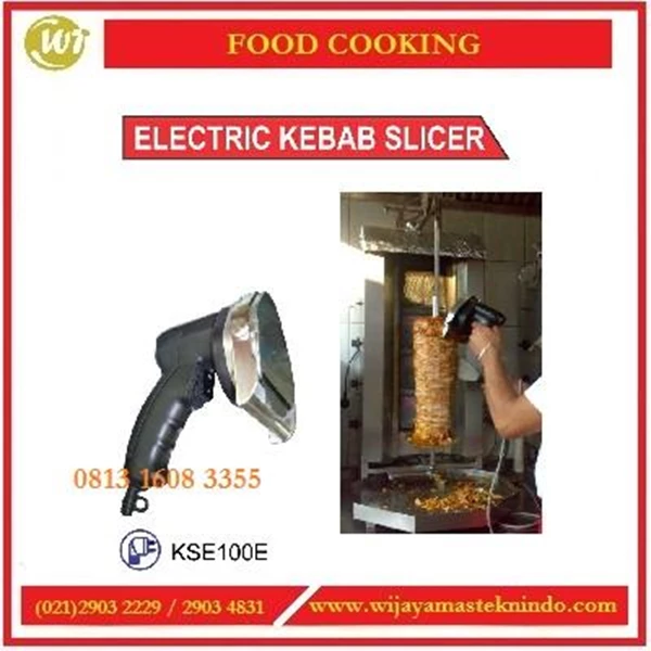 Mesin Electric Pengiris Daging / Electric Kebab Slicer KSE-100E Mesin Penggiling Daging dan Unggas