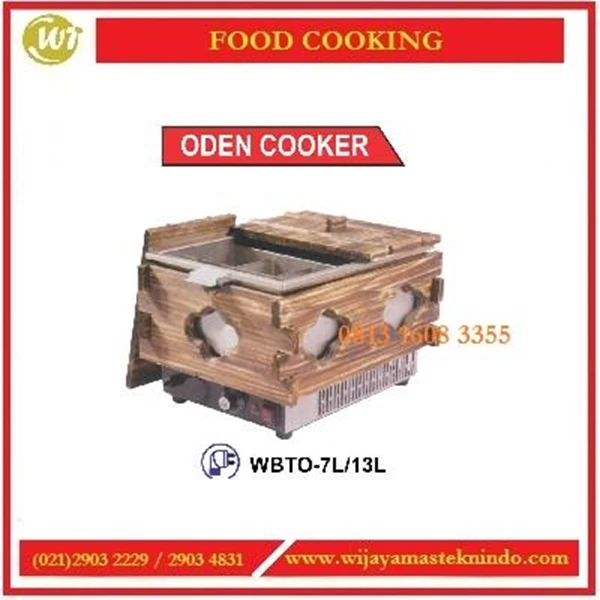 Alat Pemasak Masakan Jepang / Oden Cooker WBTO-7L/13L Mesin Penghangat Makanan