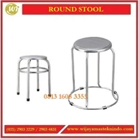 Bangku Stainless Steel / Round Stool STO-GD04 / STO-GD02 /STO-1175 Commercial Kitchen