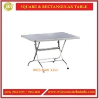 Meja Makan Lipat / Square & Rectangular Table FTT-600 / FTT-700 / FST-900 Commercial Kitchen