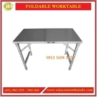 Meja Kerja Lipat / Foldable Worktable FWT-12 Commercial Kitchen