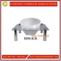 Tempat Prasmanan dengan Mangkuk Sereal / SS Buffet Complete Display Stand For Cereal Bowl BDS-ICB Commercial Kitchen