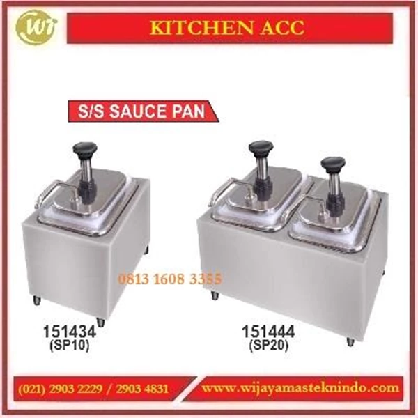 Tempat Sauce / SS Sauce Pan 151434 / 1514444 Commercial Kitchen