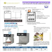 Mesin Pembuat Es / Snow Ice Maker / SN160 / SN220