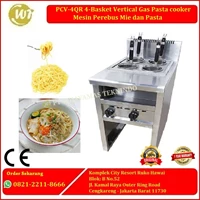 PCV-4QR 4-Basket Vertical Gas Pasta cooker - Mesin Perebus Mie dan Pasta 