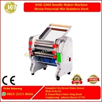 NOD-200S Noodle Maker Machine - Mesin Pencetak Mie Stainless Steel