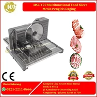 Mesin Pengiris Daging dan Makanan - MSC-170 Multifunctional Food Slicer